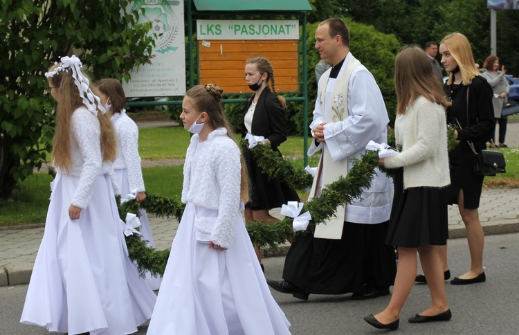 Prymicyjna Msza św. ks. Wojciecha Kamińskiego w Dankowicach