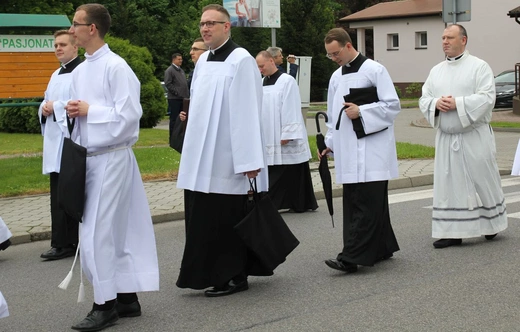 Prymicyjna Msza św. ks. Wojciecha Kamińskiego w Dankowicach