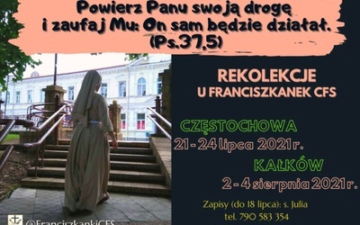 Franciszkanki zapraszają dziewczęta na rekolekcje