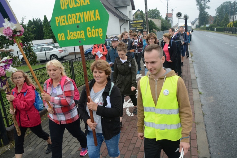 Harmonogram sztafety pielgrzymkowej grup ze strumienia opolskiego