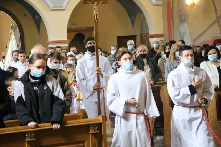 Sztandar AK w Zbylitowskiej Górze