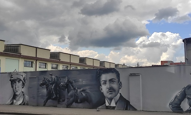 Siemianowice Śląskie. W mieście powstaje mural hołdujący powstańcom śląskim