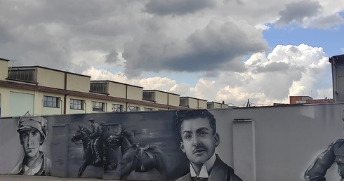 Siemianowice Śląskie. W mieście powstaje mural hołdujący powstańcom śląskim