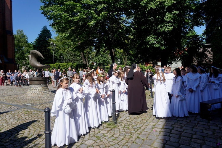 Gliwice. Boże Ciało w parafii katedralnej