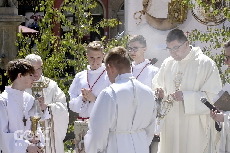 Uroczystość Najświętszego Ciała i Krwi Chrystusa w Świdnicy