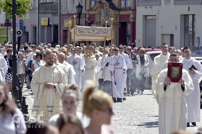 Uroczystość Najświętszego Ciała i Krwi Chrystusa w Świdnicy