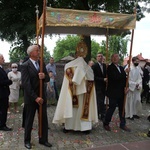 Tarnobrzeg. Procesja Bożego Ciała u ojców dominikanów