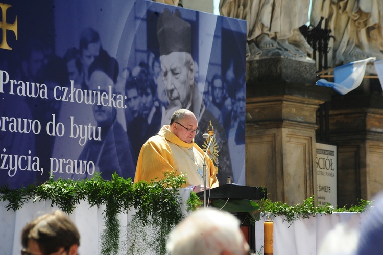 Centralna procesja Bożego Ciała w Krakowie