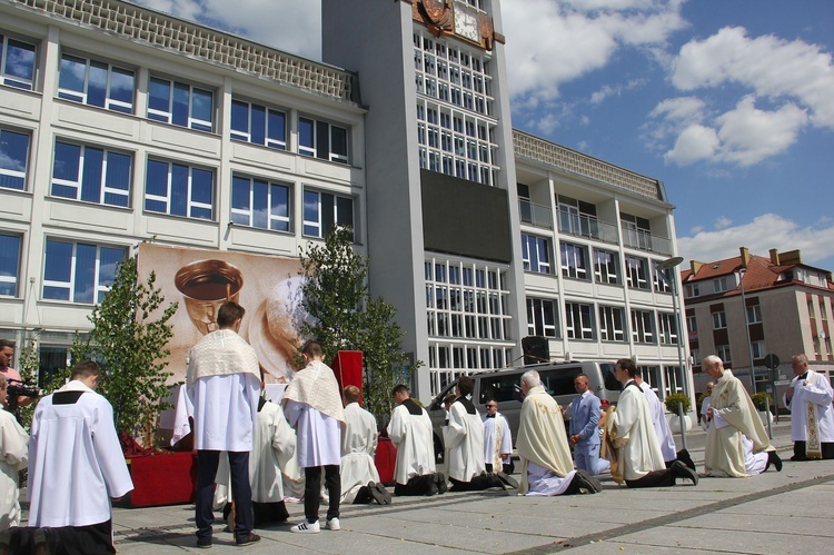 Procesja Bożego Ciała w Koszalinie