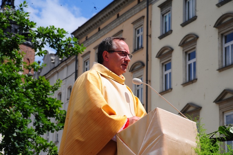 Centralna procesja Bożego Ciała w Krakowie