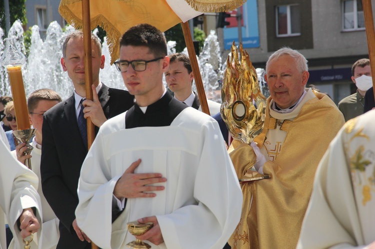 Procesja Bożego Ciała w Koszalinie