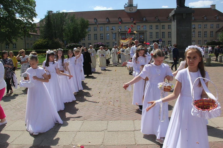 Procesja Bożego Ciała w Koszalinie