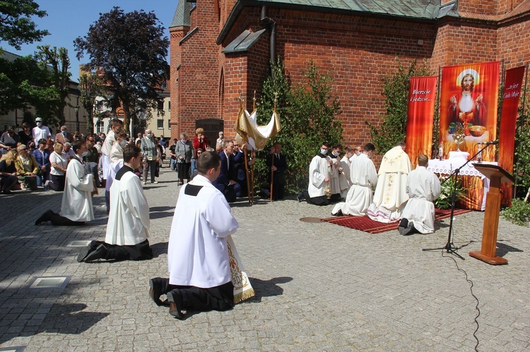 Procesja Bożego Ciała w Koszalinie