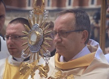 Centralna procesja Bożego Ciała w Krakowie