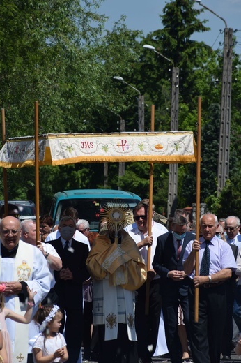 Boże Ciało 2021 - parafia pw. św. Jana Apostoła we Wrocławiu-Zakrzowie