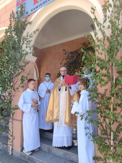 Boże Ciało w Kamieńcu Ząbkowickim