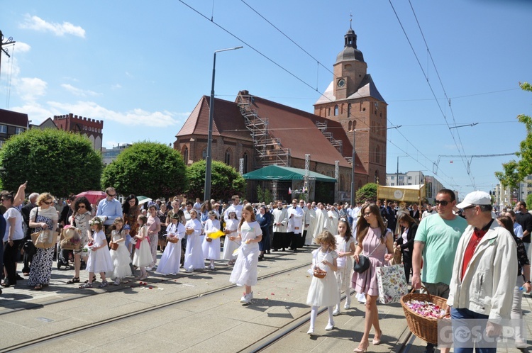 Boże Ciało w Gorzowie Wielkopolskim