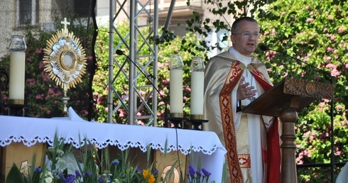 Bp Lityński o Bożym Ciele i Eucharystii