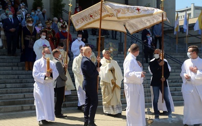 Katowice. Boże Ciało w katedrze 