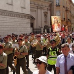 Boże Ciało 2021. Procesja z Wawelu na Rynek Główny