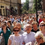 Boże Ciało 2021. Procesja z Wawelu na Rynek Główny