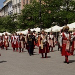 Boże Ciało 2021. Procesja z Wawelu na Rynek Główny