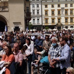 Boże Ciało 2021. Procesja z Wawelu na Rynek Główny