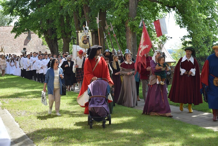 Sandomierz. Uroczystość Bożego Ciała w katedrze