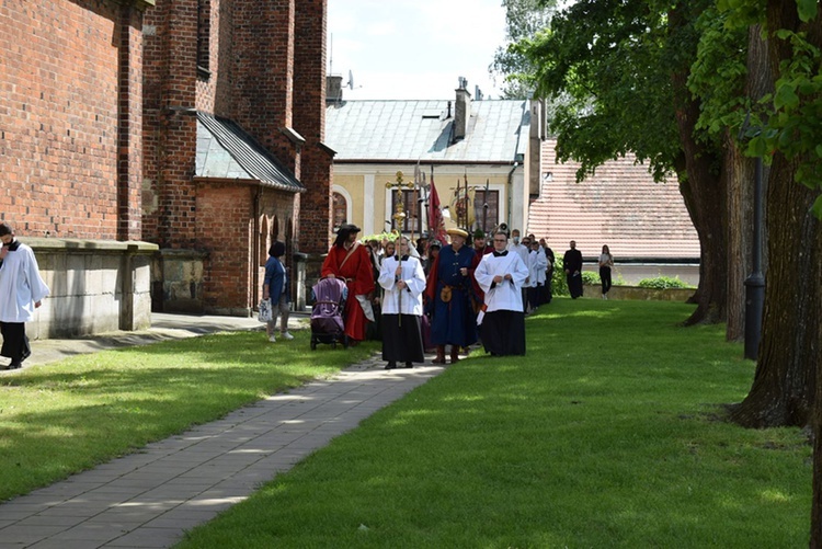 Sandomierz. Uroczystość Bożego Ciała w katedrze