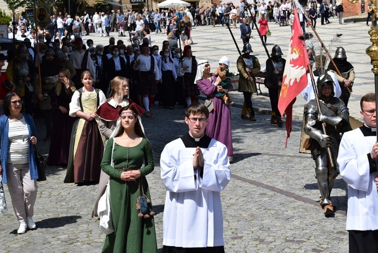 Sandomierz. Uroczystość Bożego Ciała w katedrze