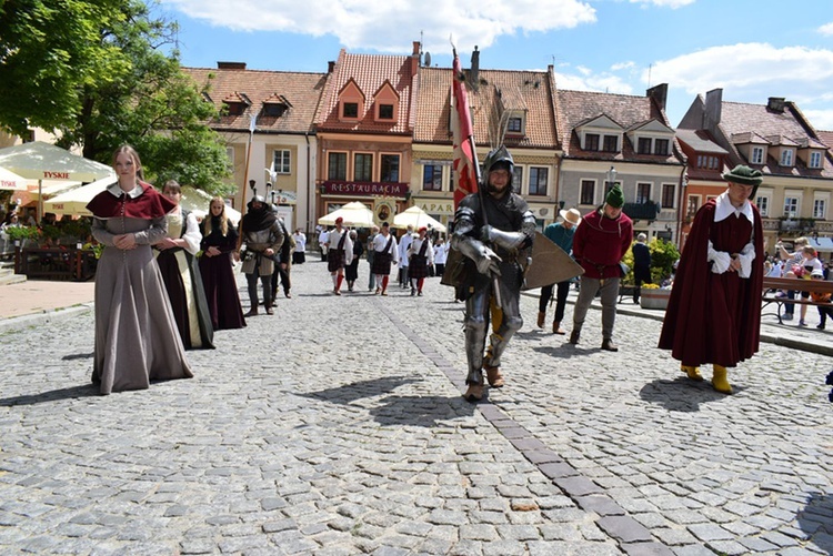 Sandomierz. Uroczystość Bożego Ciała w katedrze