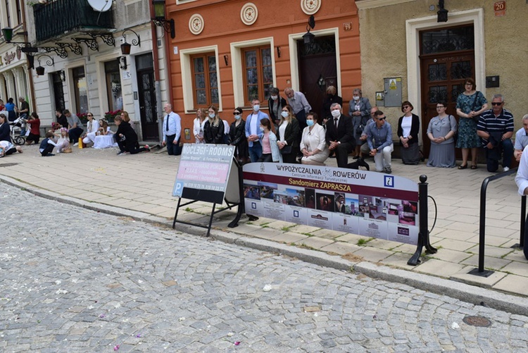 Sandomierz. Uroczystość Bożego Ciała w katedrze