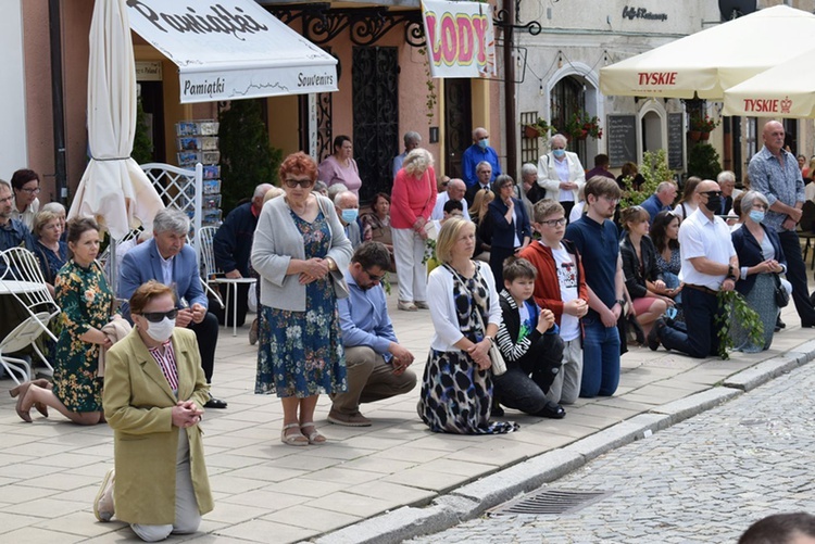 Sandomierz. Uroczystość Bożego Ciała w katedrze