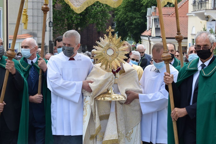 Sandomierz. Uroczystość Bożego Ciała w katedrze