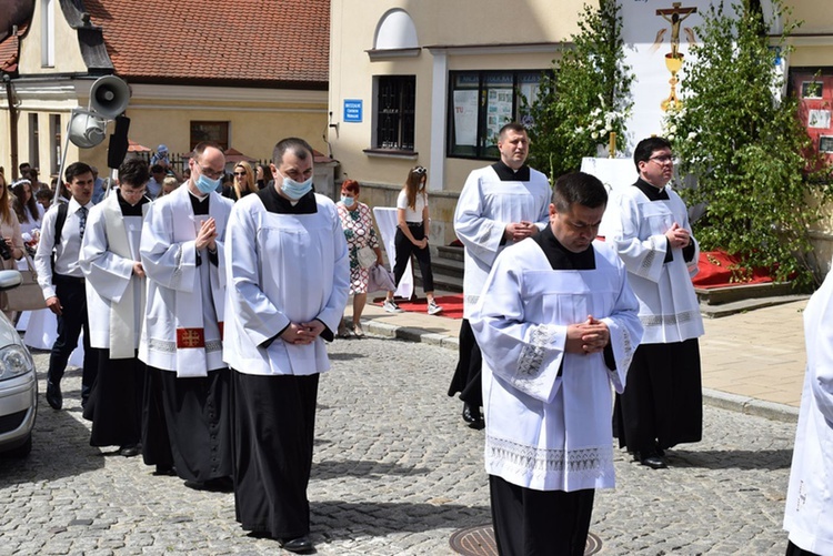 Sandomierz. Uroczystość Bożego Ciała w katedrze