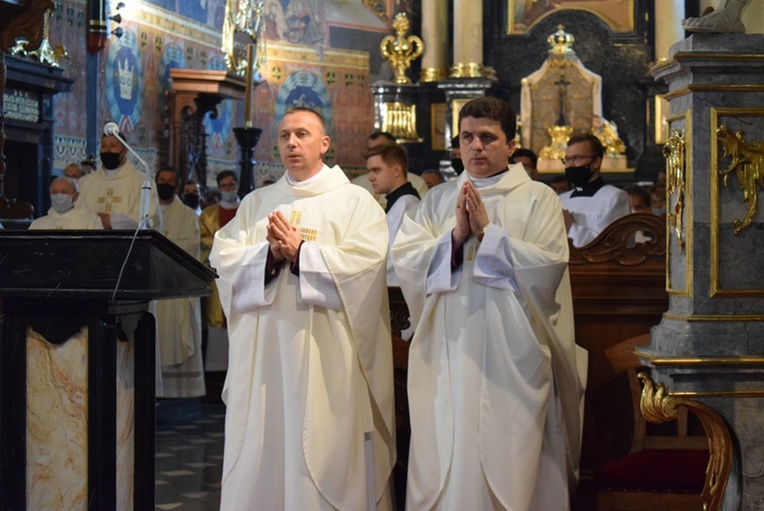 Sandomierz. Uroczystość Bożego Ciała w katedrze