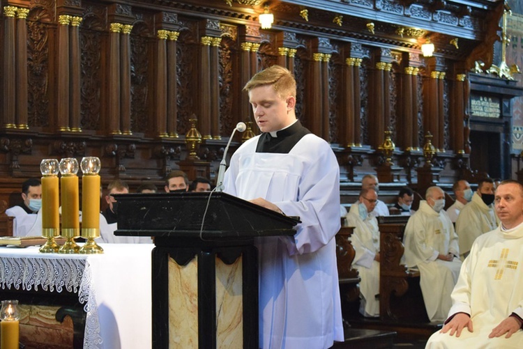 Sandomierz. Uroczystość Bożego Ciała w katedrze