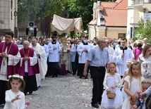 Sandomierz. Uroczystość Bożego Ciała w katedrze