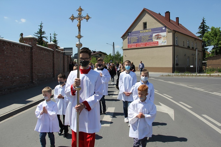 Boże Ciało 2021 - parafia pw. NMP Różańcowej w Kiełczowie