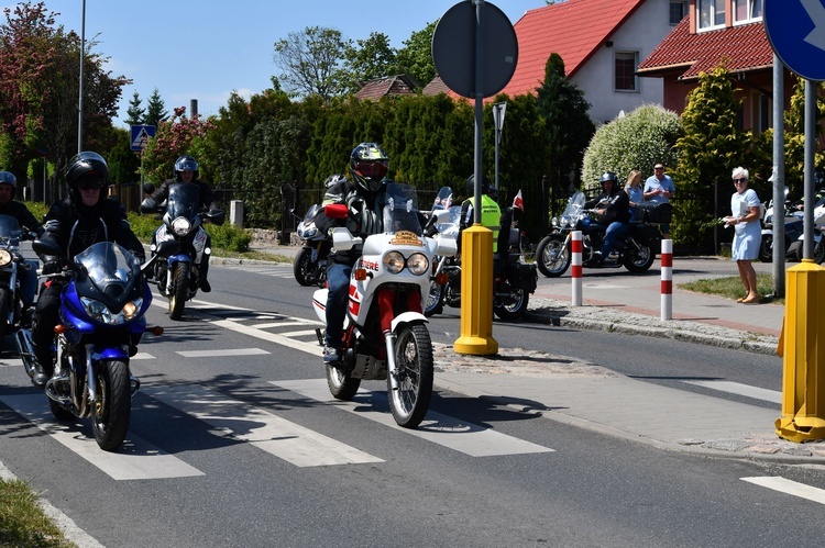 Zmotoryzowana procesja Bożego Ciała w Połczynie-Zdroju