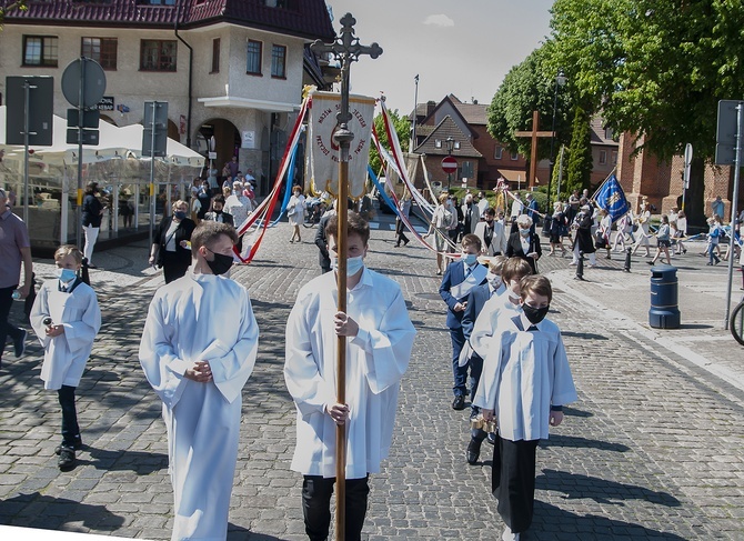 Procesja Bożego Ciała w Kołobrzegu, cz. 1