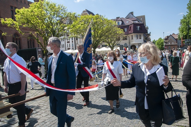 Procesja Bożego Ciała w Kołobrzegu, cz. 1