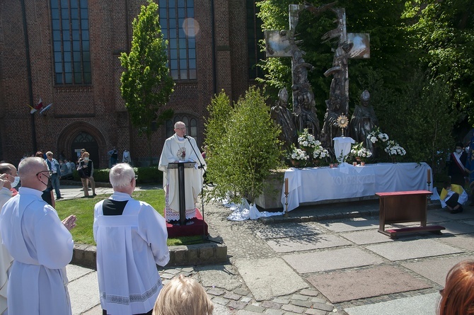 Procesja Bożego Ciała w Kołobrzegu, cz. 3