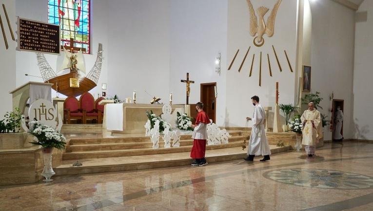 Boże Ciało u św. Wojciecha w Wałbrzychu