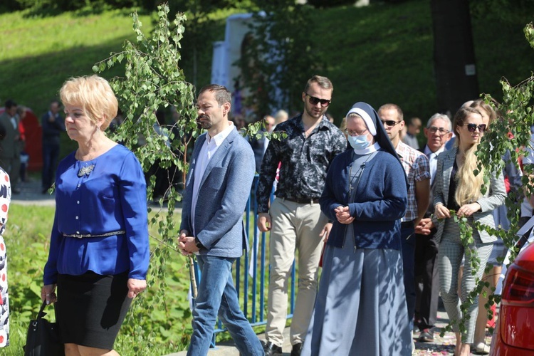 Uroczystość Bożego Ciała w parafii w Mazańcowicach - 2021