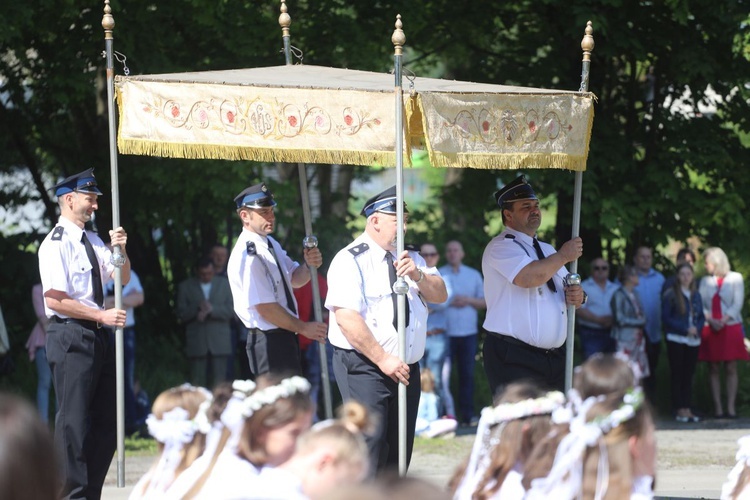 Uroczystość Bożego Ciała w parafii w Mazańcowicach - 2021