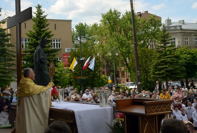 Uroczystość Najświętszego Ciała i Krwi Chrystusa w radomskiej katedrze