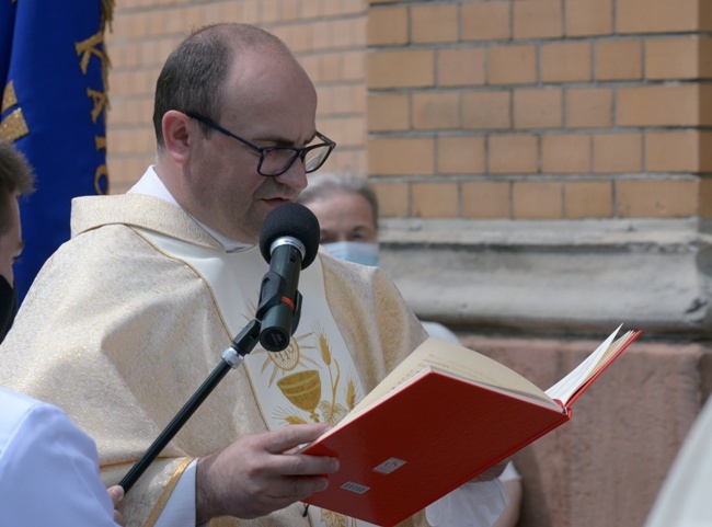 Uroczystość Najświętszego Ciała i Krwi Chrystusa w radomskiej katedrze