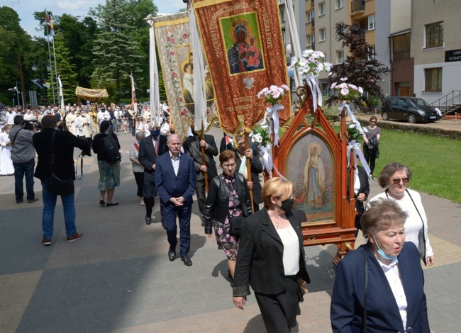 Uroczystość Najświętszego Ciała i Krwi Chrystusa w radomskiej katedrze