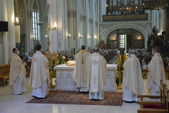 Uroczystość Najświętszego Ciała i Krwi Chrystusa w radomskiej katedrze